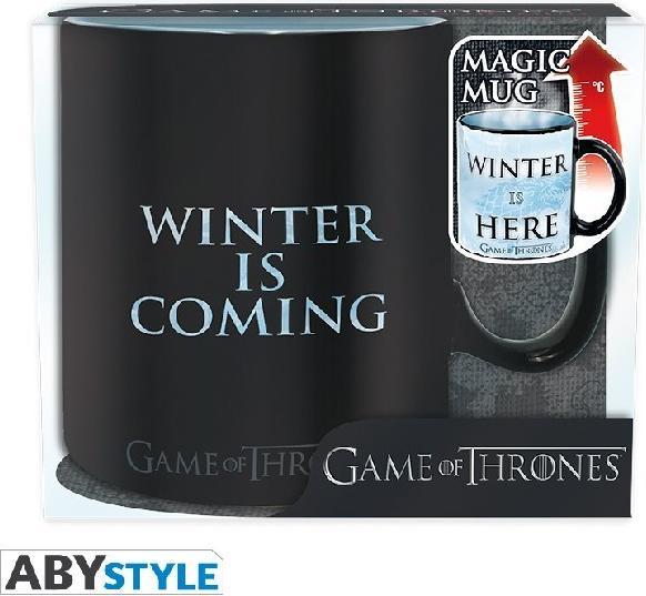 Productafbeelding No Name Game of Thrones Winter is here mok (Thermo Effect) (460 ml, 1 x)
