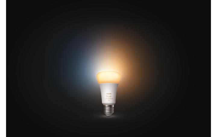 Actual product image Philips Hue White Ambiance (E27, 8 W, 1100 lm, 1 x, F)