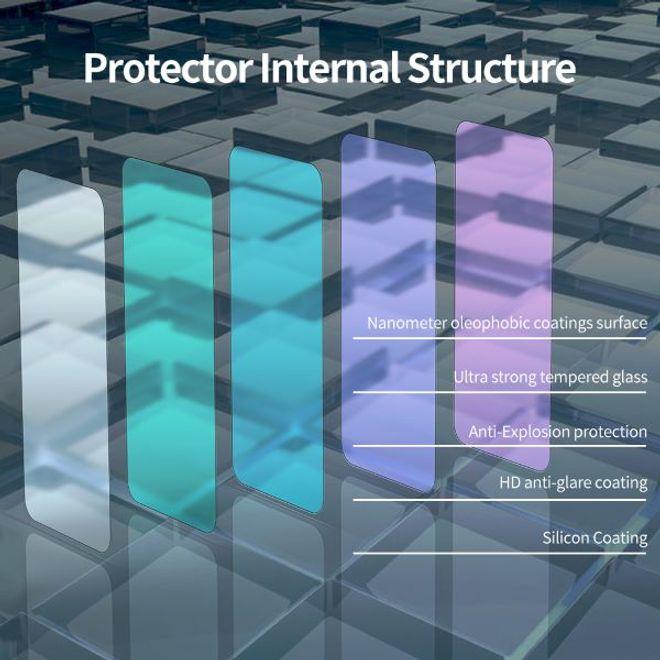 Actual product image Nillkin H+ PRO protective glass (1 Piece, Samsung Galaxy M52 5G)