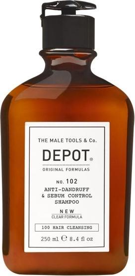 Produktbild Depot No. 102 Anti-Dandruff &amp Sebum Control 250ml (250 ml, Flüssiges Shampoo)