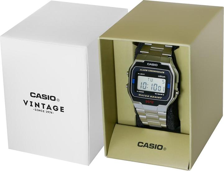 Productafbeelding Casio Vintage A163wa-1qes (Digitaal horloge, Chronograaf, 33 mm)