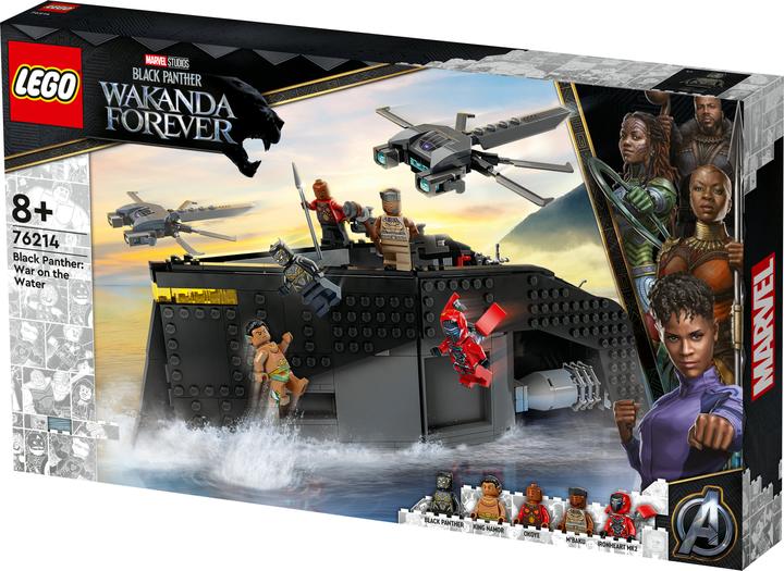 Actual product image LEGO Super Heroes - Black Panther: War on the Water (76214, LEGO Marvel)
