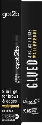 Image du produit Schwarzkopf got2b glued for Brows & Edges Eyebrow Gel Vegan Waterproof Fast Drying 16ml