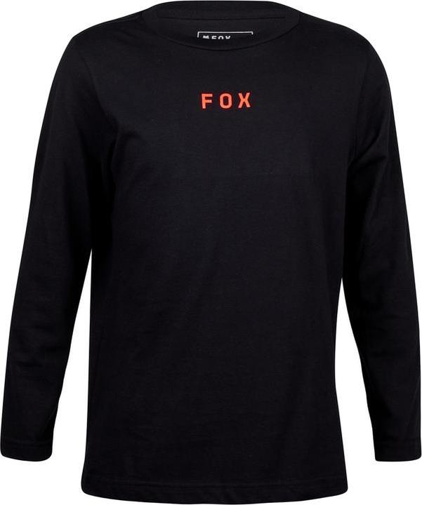 Fox Tee 23 Yth Magnetic Ls Blk Ym (M)