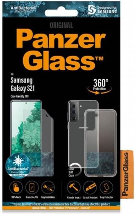 Actual product image PanzerGlass 360° Protection Case Friendly (1 Piece, Samsung Galaxy S21 5G)