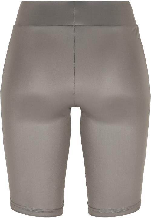 Urban Classics Ladies Imitation Leather Cycle Shorts