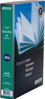 Produktbild Succes Agenda A5 2026 847107000 1W/2S Ersatz kompl. 14.8x21cm (Deutsch)