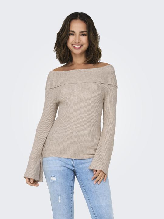 Produktbild Only Schulterfrei Pullover Strickpullover (L)