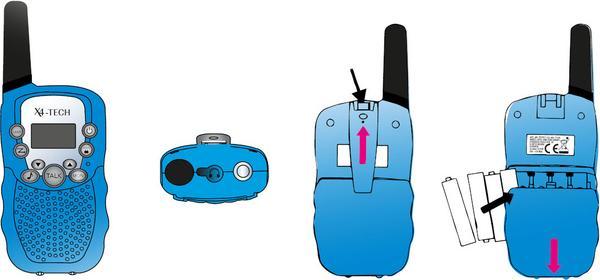 Image du produit X4 Tech 701953 Kit de 2 radios PMR (3 km)