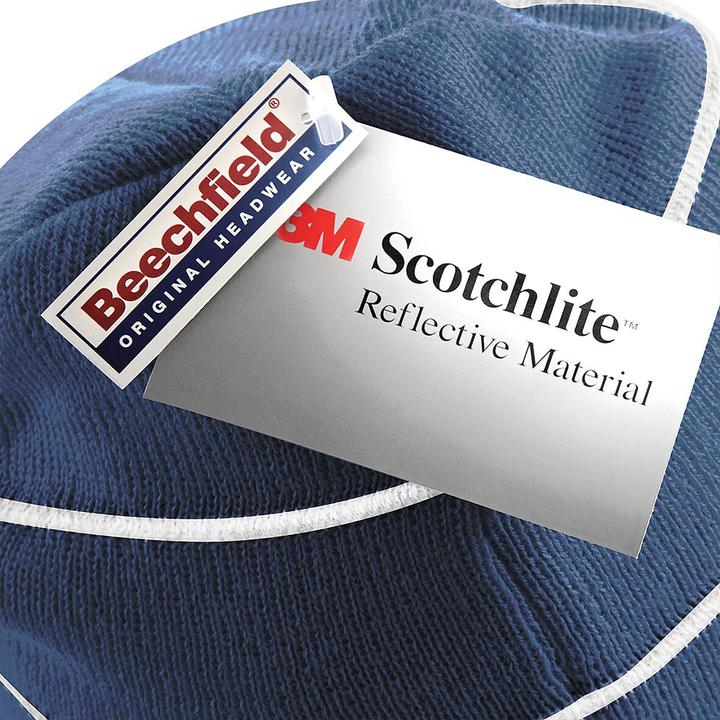 Actual product image Beechfield HiVis winter hat knitted hat (One size)