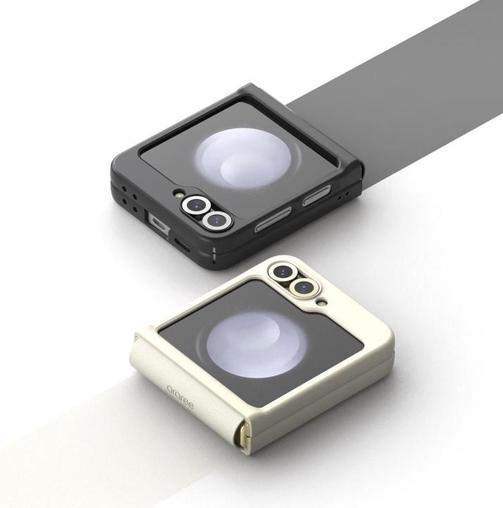 Actual product image Araree Case Aero Flex M MagSafe for Samsung Galaxy Z Flip6 / Z Flip7 FE cream (Samsung Galaxy Z Flip6, Samsung Galaxy Z Flip7 FE)