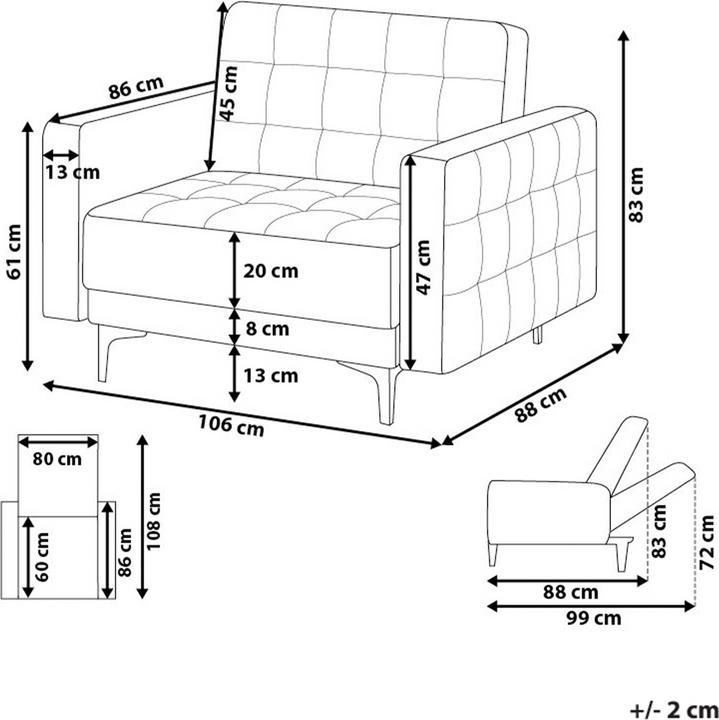 Actual product image Beliani Aberdeen