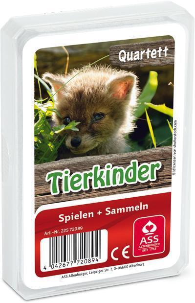 Produktbild ASS Altenburg 22572089 - Quartett - Tierkinder (DE-Ausgabe) (Deutsch)
