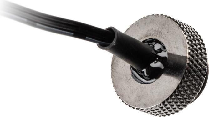 Immagine prodotto XSPC Spina di tenuta per LED ARGB, G1/4, 5V 3Pin - nero/cromo (RGB)