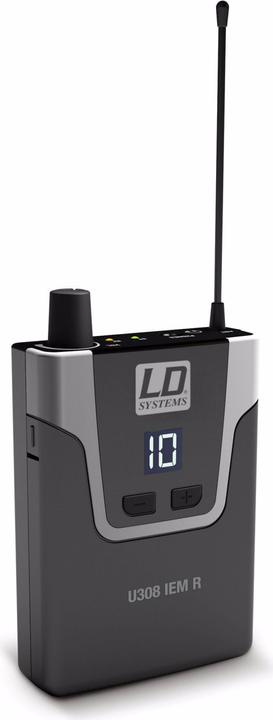 Image du produit LD Systems U308 IEM HP Système de surveillance intra-auriculaire (Système intra-auriculaire)