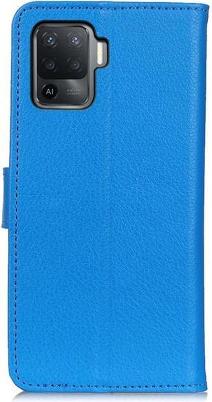Actual product image MU Classic Litchi Leather Bookcover Series (Oppo A94)