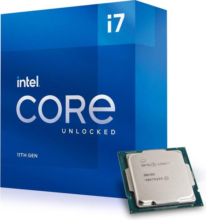 Produktbild Intel Core i7-11700K (LGA 1200, 3.60 GHz, 8 -Core)
