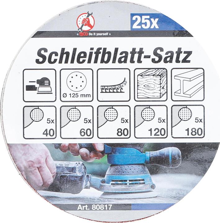 Produktbild BGS Schleifblatt-Satz (40 - 180)