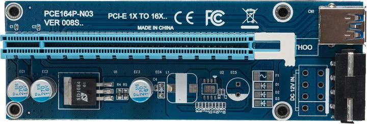 Kolink Carte PCI-Express Riser de Kolnik, x1 à x16