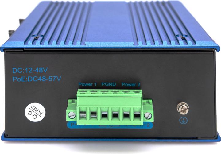 Image du produit Digitus Commutateur industriel Ethernet 8 ports 10/100BASE-TX + 1 port 100BASE-FX (8 Ports)