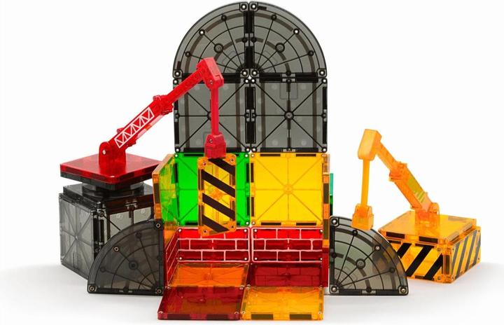 Actual product image Magna-Tiles Construction site set