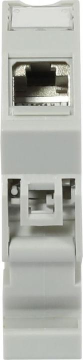 Produktbild Synergy 21 Keystone,ModultrÃ¤ger, DIN Rail, ABS, fÃ¼r 1xTP-Modul, Hutschienenadapter (Keystone Modulhalter)