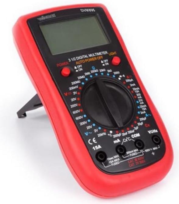Image du produit Velleman MULTIMÈTRE NUMÉRIQUE - CAT. III 600 V / CAT IV 300 V - 1999 POINTS (CAT IV 300V, CAT III 600V)