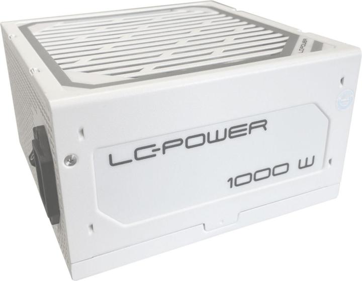 Produktbild LC-Power Netzteil 1000W LC1000MW Modular V3.1 (80+Gold)white (1000 W)