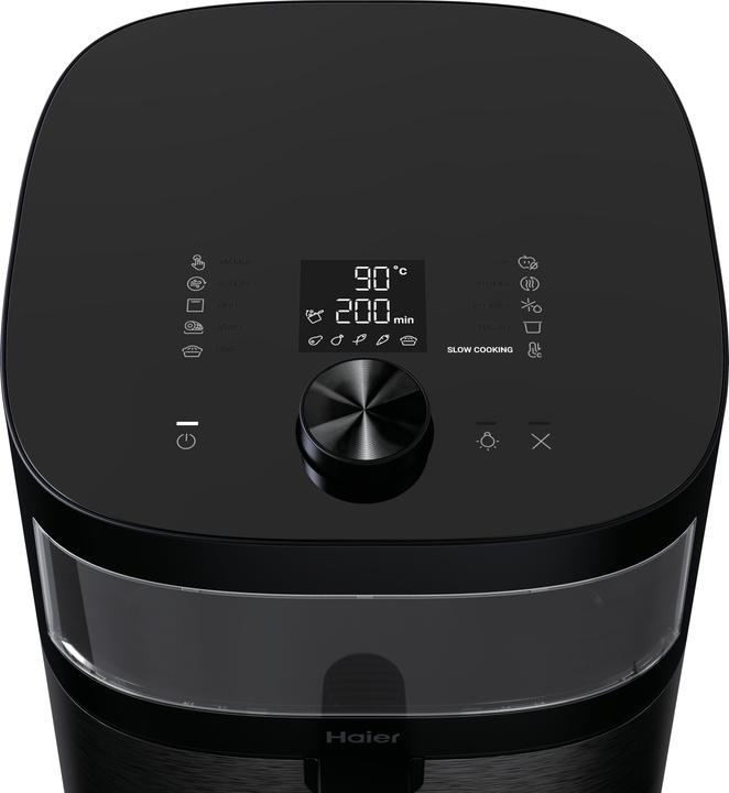 Immagine prodotto Haier Friggitrice ad aria I-Master Serie 5 Nero, Capacità 7 L, Range di temperatura 40°-200°, 9 in 1, Acce