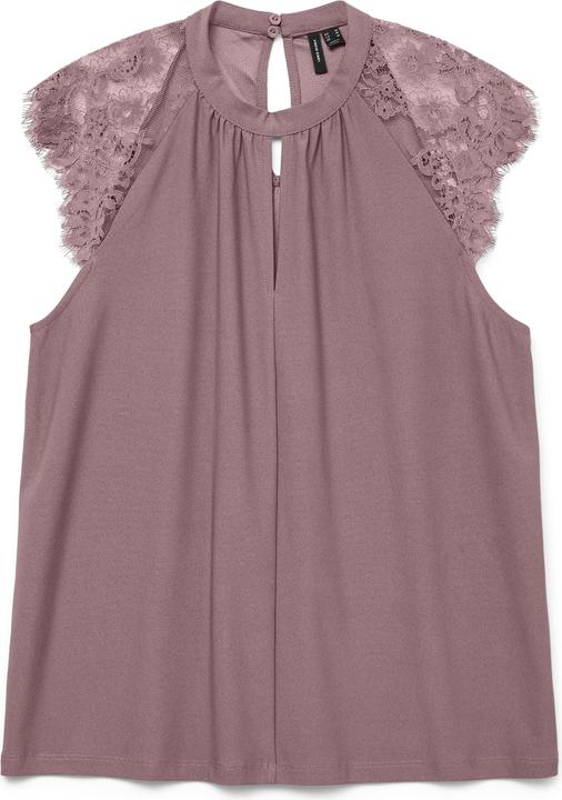 Vero Moda Vmmilla Sl Lace Tee Ga (L)
