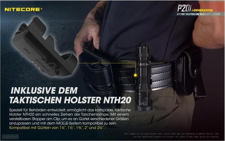 Actual product image Nitecore P20i (14.26 cm, 1800 lm)