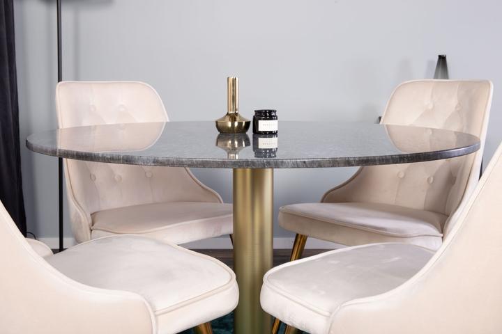 Produktbild Ebuy24 Essgruppe Estelle 17 (5-teilig) (106 x 106 x 75 cm)