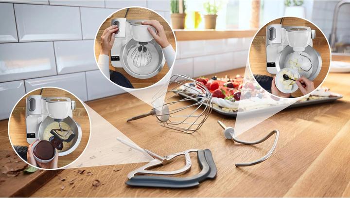 Actual product image Bosch Hausgeräte MUM5 with scale (1000 W)