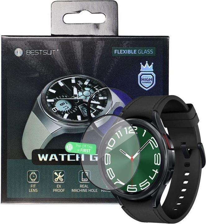 Image du produit Bestsuit Screen protection Flexible Hybrid Glass for Samsung Galaxy Watch 6 Classic 47mm