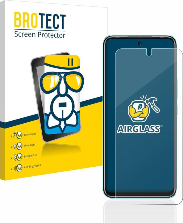 Produktbild BROTECT AirGlass Panzerglasfolie (1 Stück, Infinix Hot 12 Play)