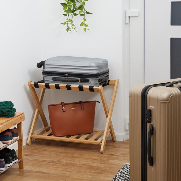 Actual product image Relaxdays Suitcase stand (Suitcase rack)