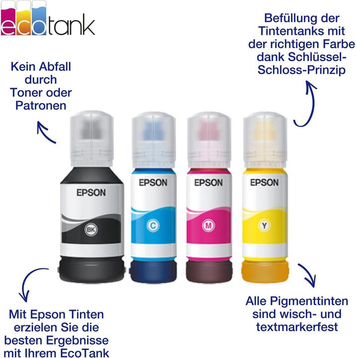 Image du produit Epson 113 EcoTank 4-colour Multipack (M, CF, Y, C)