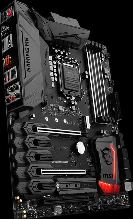 Produktbild MSI Z270 Gaming M6 AC (LGA 1151, Intel Z270, ATX)