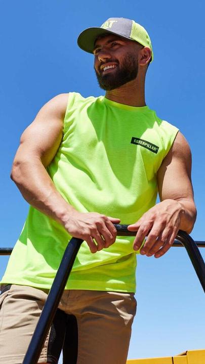 Image du produit Cat Maille Hi-Vis (Taille unique)