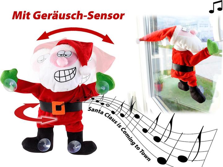 Actual product image Infactory Singing & Dancing Santa Claus with Sound Sensor