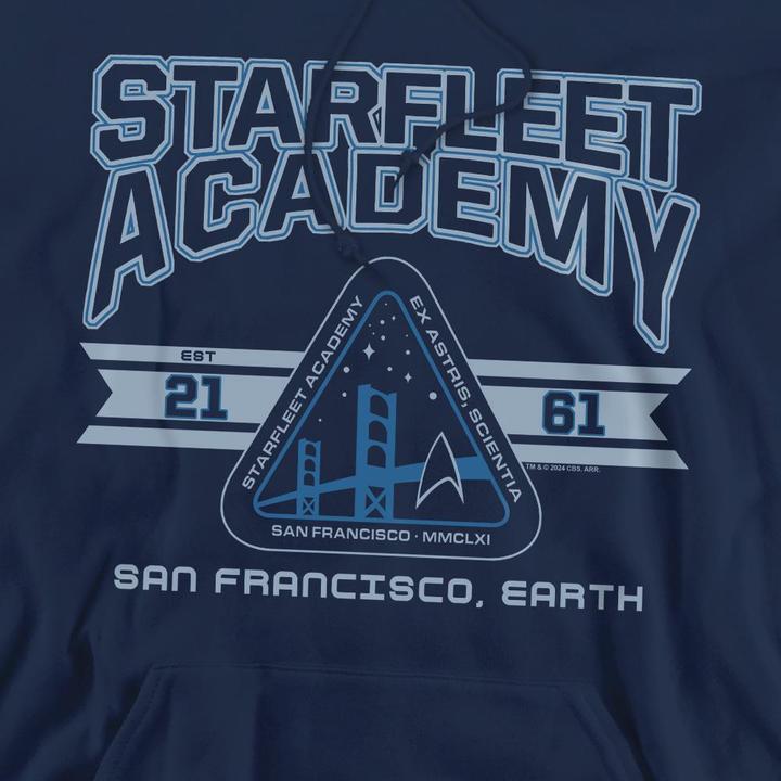 Immagine prodotto Starfleet Academy Earth Felpa con Cappuccio Uomo (M)