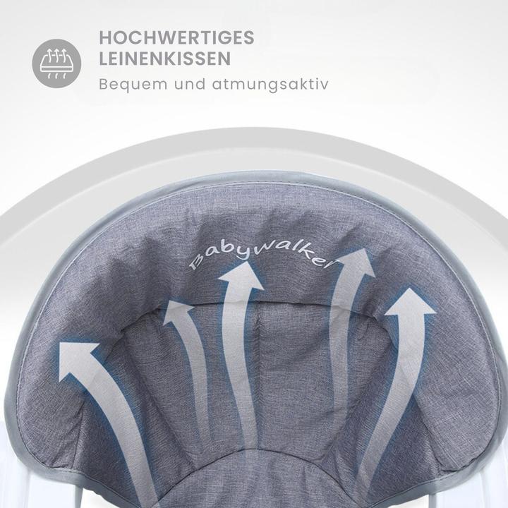 Produktbild Hermex Lauflernhilfe Baby Walker Lauflernwagen Laufwagen Gehfrei Laufhilfe Kleinkinder