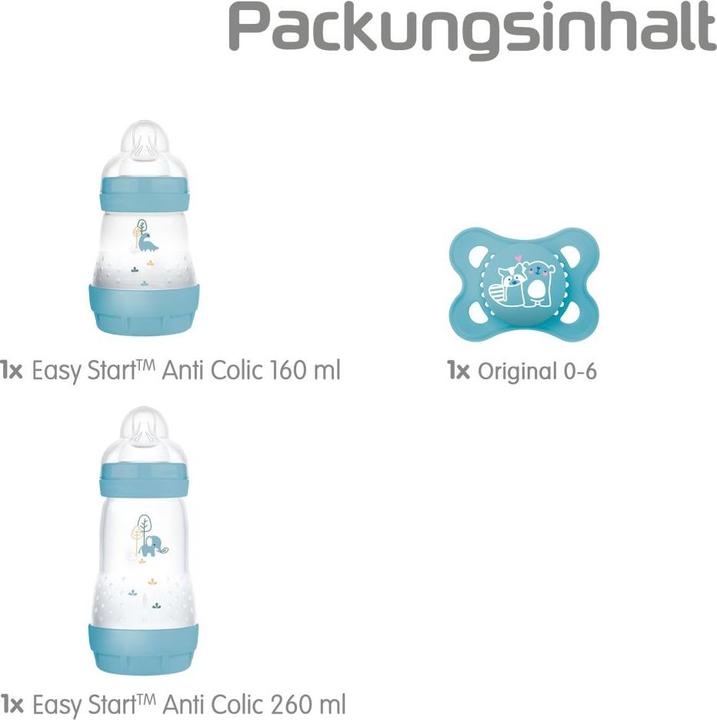 Actual product image MAM Easy Start Starter Set S, 0+ M, blue (260 ml)