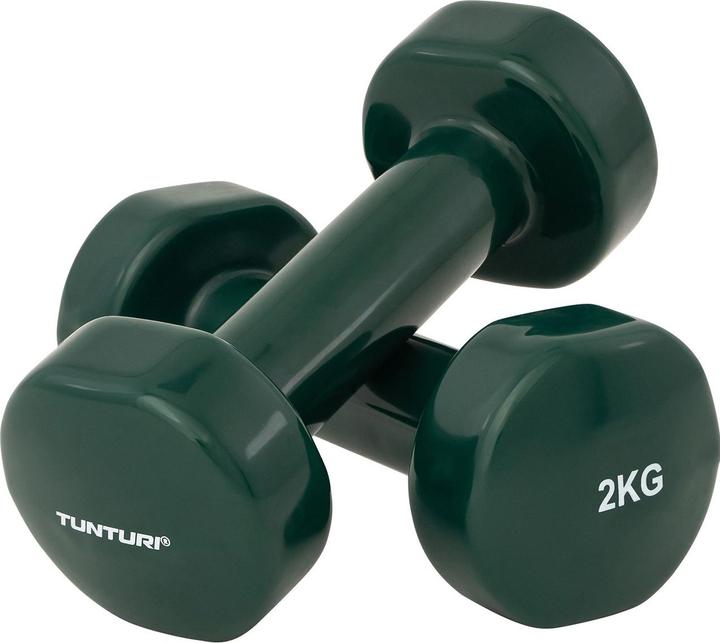 Immagine prodotto Tunturi Vinyl Kurzhanteln (2 x 2 kg)