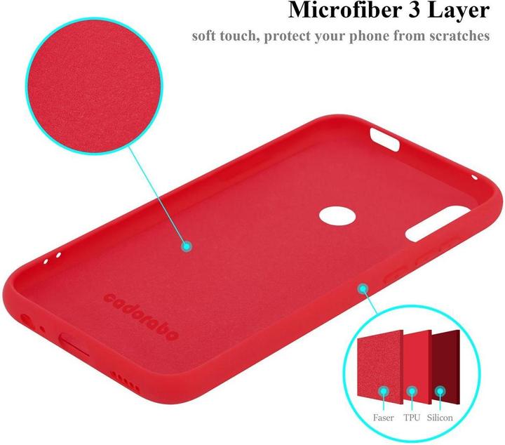 Immagine prodotto Cadorabo Copertura della cassa del silicone liquido TPU (Huawei P Smart (2019))