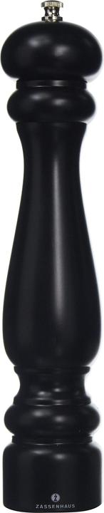 Actual product image Zassenhaus Pepper mill Potsdam beech wood black, 30 cm (Pepper)