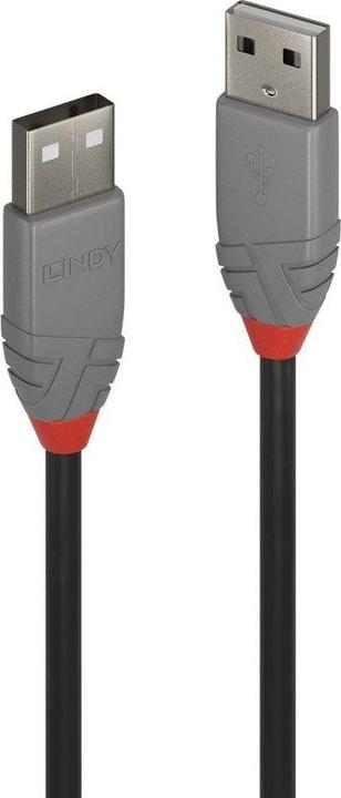 Image du produit Lindy USB/A-USB/A M-M (5 m, USB 2.0)