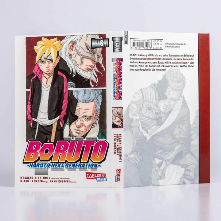 Actual product image Boruto - Naruto the next Generation 6 (German, Ukyo Kodachi, Mikio Ikemoto, Masashi Kishimoto, 2019)