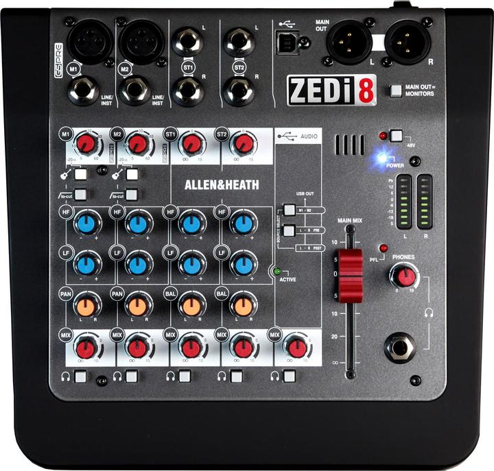 Produktbild Allen & Heath ZEDi-8 (Studio- und Livemixer)