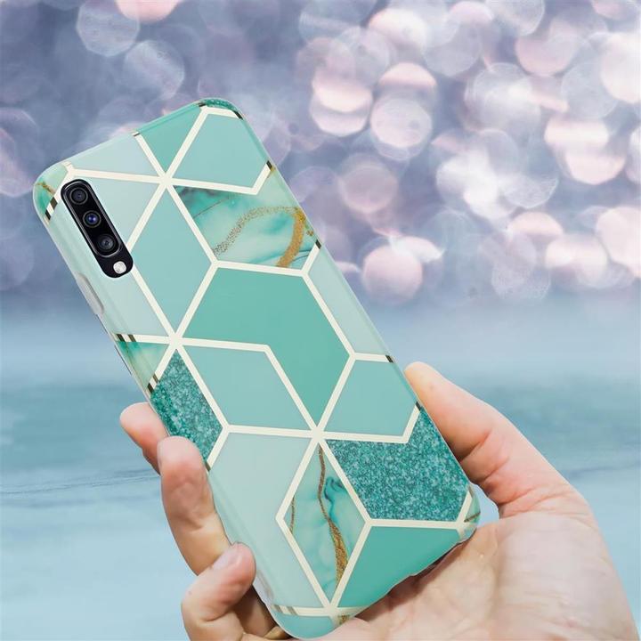 Image du produit Cadorabo Couverture IMD TPU Marbre coloré (Samsung Galaxy A70, Samsung Galaxy A70S)